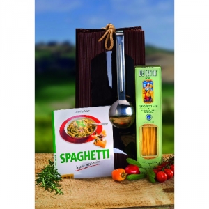 Geschenkset Spaghetti mit Heber und Kochbuch