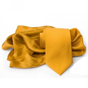 Krawatten Uni wahlweise mit Tuch