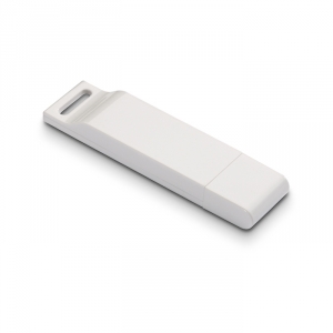 Flacher USB-Stick mit Klavierlack Oberflche - inkl. 3-farbigem Druck