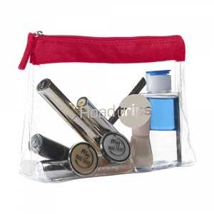 Transparente Kulturtasche AEROPLANE - geeignet für Handgepäck