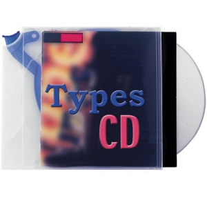 CD/DVD-Hlle mit Fach fr Cover