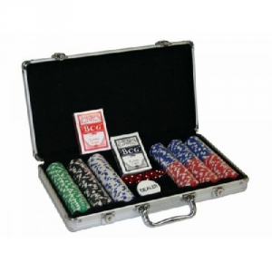 Poker-Set mit Ihren Chips 300