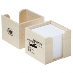 Zettelbox aus Holz