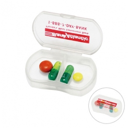 Tabletten-Dose mit 2 Fächern