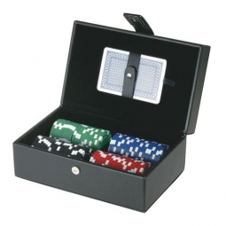 Poker-Set im Koffer
