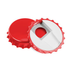 Flaschenöffner Kronkorken - rot