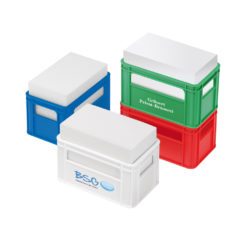 Zettelbox in Getränkekasten Form