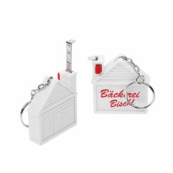 Maßband in Haus-Form