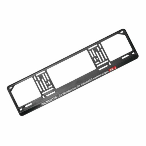 Nummernschildverstärker Fahrzeuge - Made in Germany