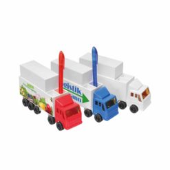 Zettelbox in LKW-Form