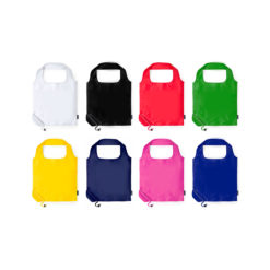 Tasche aus RPET – 100 % recyceltes Polyester, faltbar & leicht (90 g).