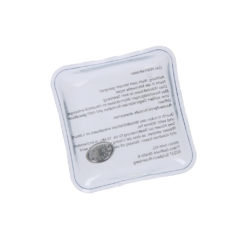 Gel-Wärmekissen - Quadratisch - transparent