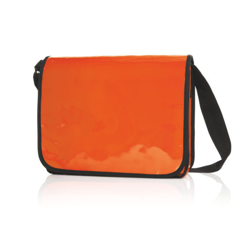 Umhängetasche, Lorry Bag aus LKW-Plane, orange