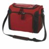 Kühltasche aus Nylon in rot