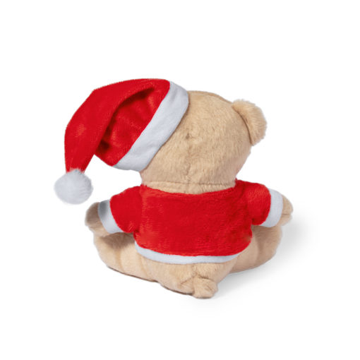 Plüschbär im weihnachtlichen Outfit
