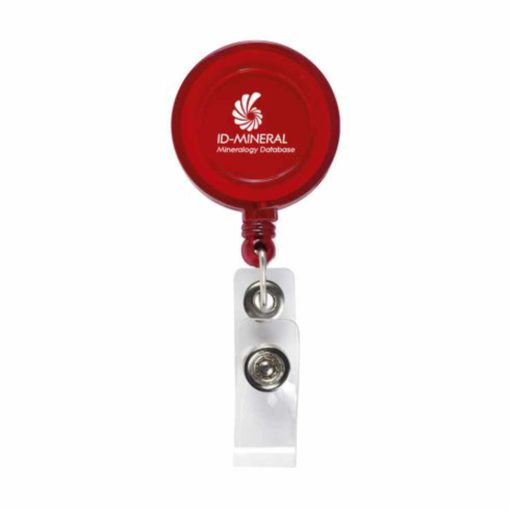 Skipasshalter in rot transparent