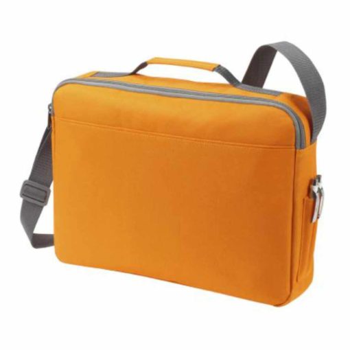 Umhängetasche aus Nylon in orange