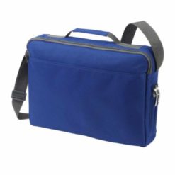 Umhängetasche aus Nylon in royalblau