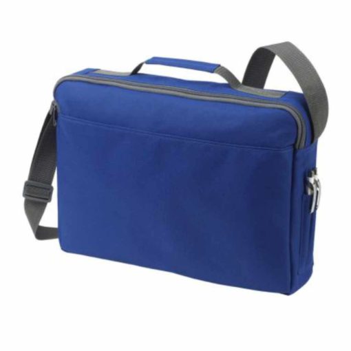 Umhängetasche aus Nylon in royalblau