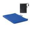 Handtuch aus rPET mit Beutel - blau