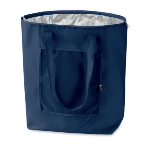 geräumige Kühltasche Werbeageschenk dunkelblau