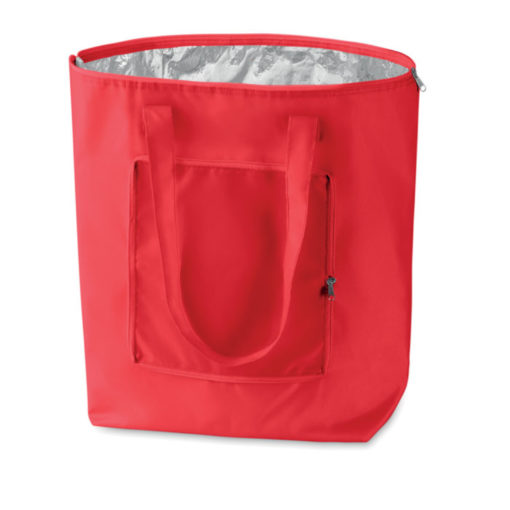 geräumige Kühltasche Werbeageschenk rot