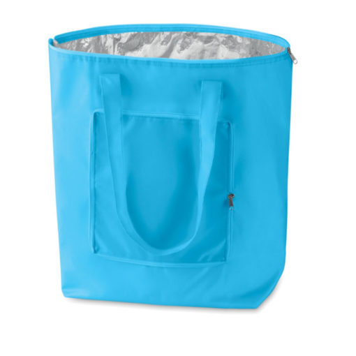 geräumige Kühltasche Werbemittel blau