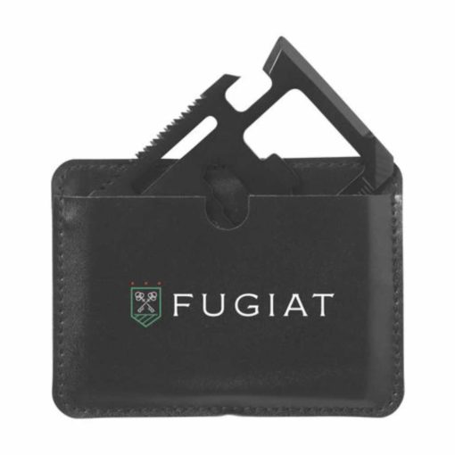 Außergewöhnliches Multifunktions-Tool im Taschenformat in schwarz