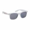 Modische Sonnenbrille weiss