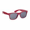 Modische Sonnenbrille rot