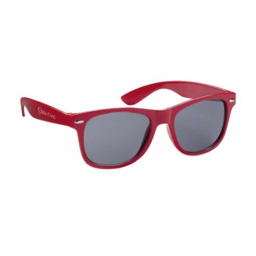 Modische Sonnenbrille rot