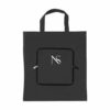 Zusammenfaltbare Vliestasche - Etui Tragetasche - in schwarz
