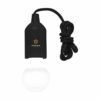 LED Lampe zum Aufhängen in schwarz