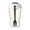 Salatbecher zum Mitnehmen mit Gabel