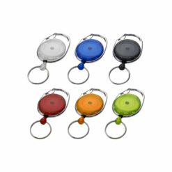 Schlüsselanhänger mit Rollerclip