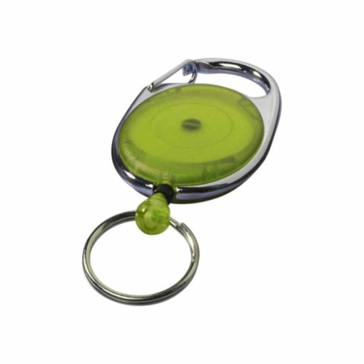 Schlüsselanhänger mit Rollerclip limone