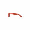 Stylische Sonnenbrille in orange mit Beispieldruck