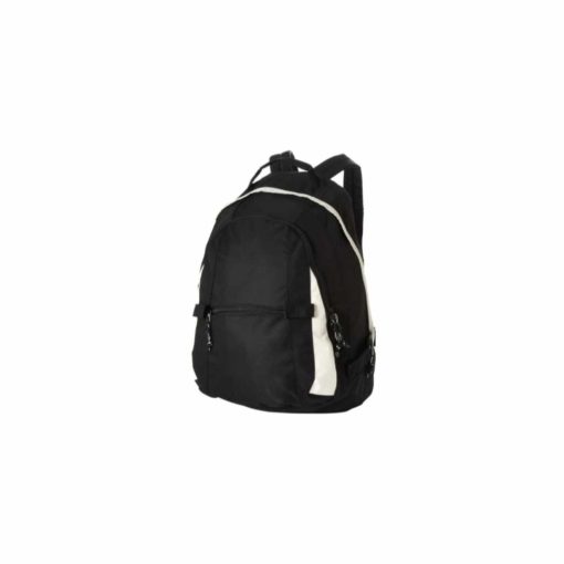 Zweifarbiger Rucksack in schwarz weiss