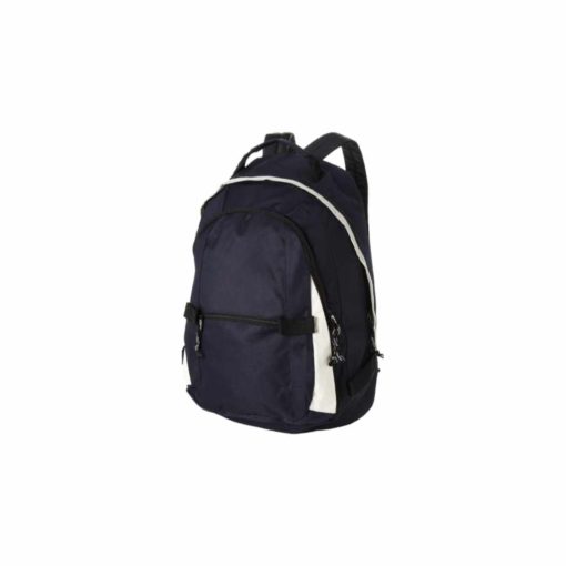 Zweifarbiger Rucksack in weiss navy