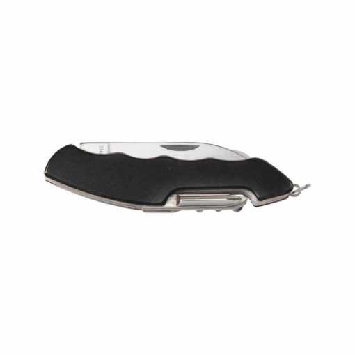 11-teiliges Taschenmesser in schwarz