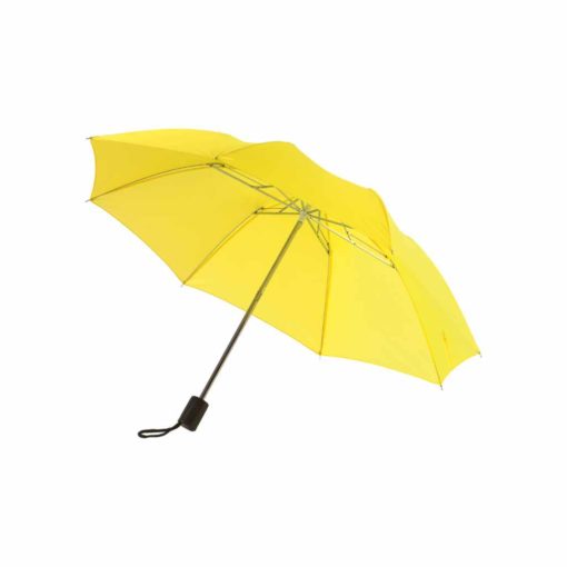 Farbenfroher Regenschirm in gelb