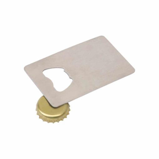 Flaschenöffner mit großer Werbefläche