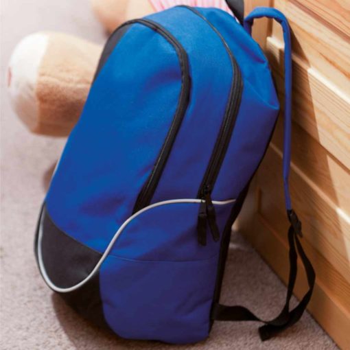 Rucksack im dynamischen Style in Anwendung
