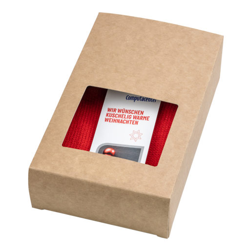 Mini-Wärmflasche in Einzelverpackung