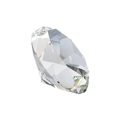 Glas-Briefbeschwerer - Diamant