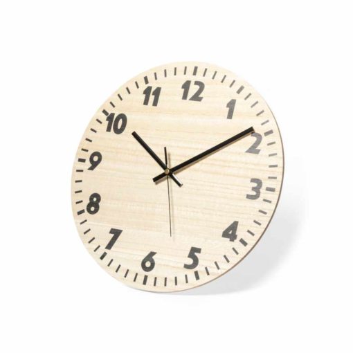 Dekorative Wanduhr seitlich