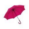 Einfarbiger Regenschirm mit Automatik in pink