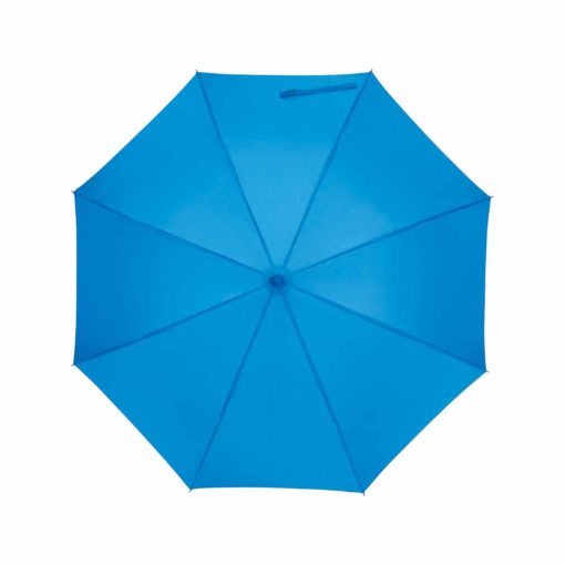 Einfarbiger Regenschirm mit Automatik von oben