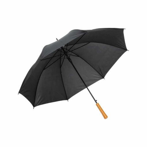 Regenschirm FREUDE AM LEBEN in schwarz
