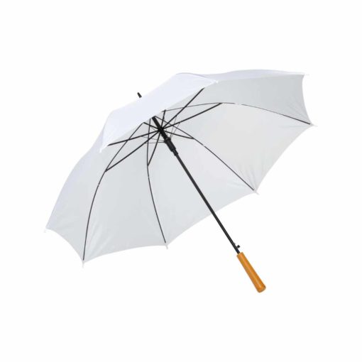 Regenschirm FREUDE AM LEBEN in weiss
